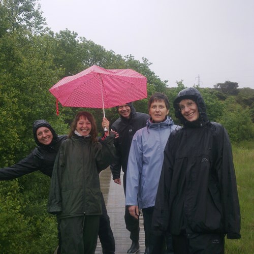 Personale tur i regnvejr